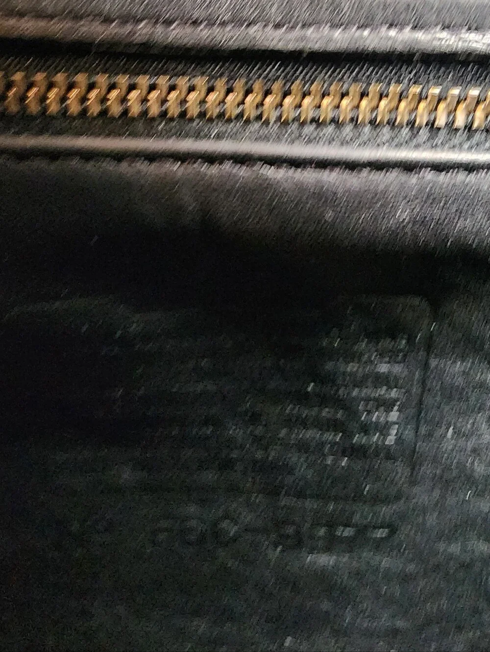Vintage Coach Black Leather Manor Bag #9977